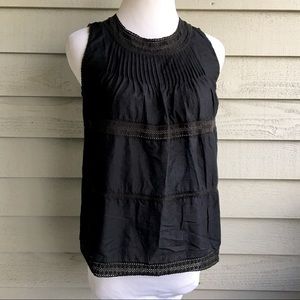 Madewell Black Cotton Tank Top